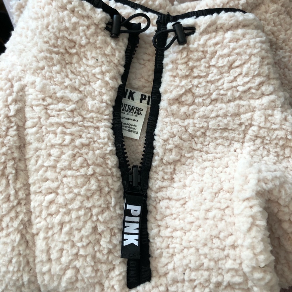Sherpa pink/Victoria secret pullover